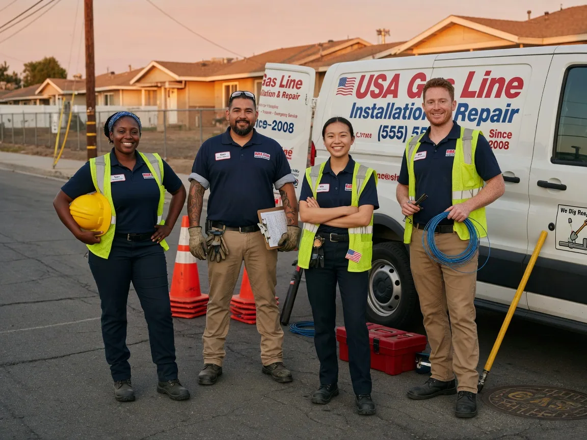 Gas Line Installation company in Addis, LA